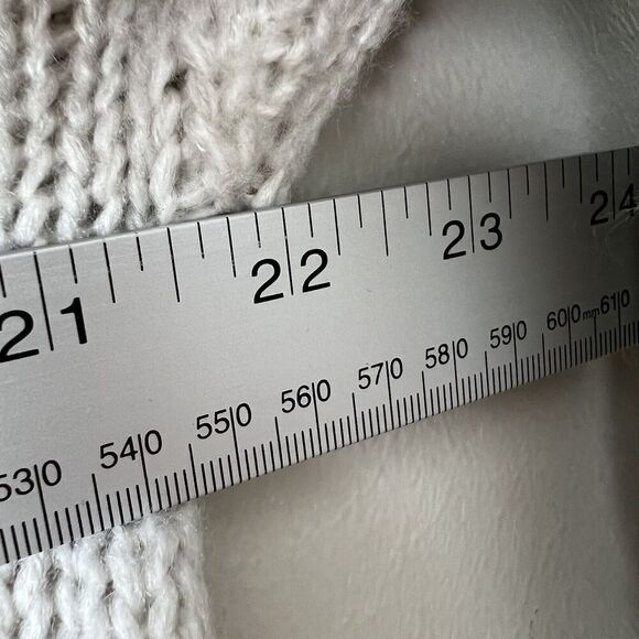 John + Jenn Sweater Womens Medium Cable Knit Colorblock Pullover Cozy Fall - Picture 7 of 10